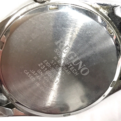 アルバ フィールドギア V333-6A20 他 REGUNO ソーラーテック 腕時計 稼働品 計2点 セット ファッション小物_画像8