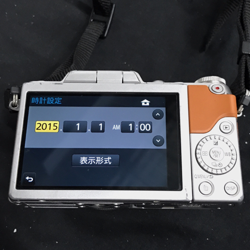 1円 Panasonic LUMIX DMC-GF7 G VARIO 1:3.5-5.6/12-32 1:4.0-5.6/35-100 ミラーレス一眼 カメラ L092257_画像3