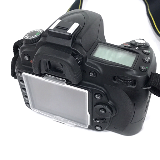 Nikon D90 AF-S DX NIKKOR 18-200mm 1:3.5-5.6 G ED VR デジタル一眼レフ カメラ ブラック 動作確認済み_画像5