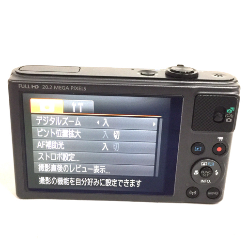 1円 Canon PowerShot SX620 HS 4.5-112.5mm 1:3.2-6.6 コンパクトデジタルカメラ ブラック 動作確認済み C011821_画像2