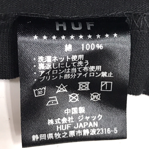 美品 HUF×エックスゲームズ 千葉 クルーTシャツ Mサイズ 半袖 ブラック トップス 未使用品 10点セット_画像7