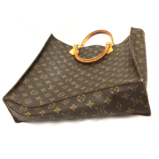 ルイヴィトン モノグラム サックプラ M51140 ハンドバッグ レディース ブラウン ジャンク品 LOUIS VUITTON_画像5