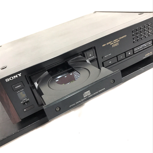 SONY ソニー CDP-X55ES ES SERIES CDプレイヤー オーディオ 機器 家電 通電確認済_画像3
