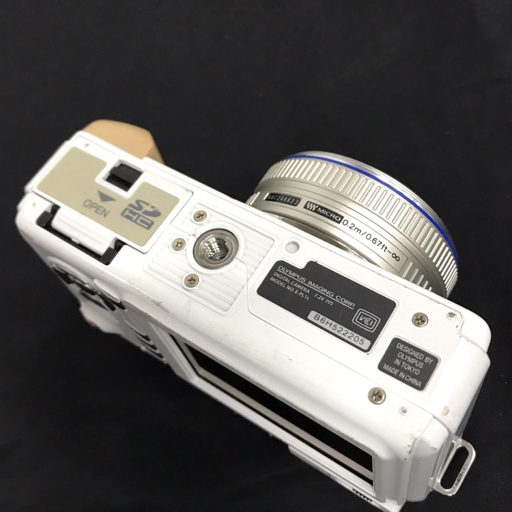 1円 OLYMPUS PEN E-PL1s M.ZUIKO DIGITAL 17mm 1:2.8 14-42mm 1:3.5-5.6 ミラーレス一眼 カメラ C021759_画像5