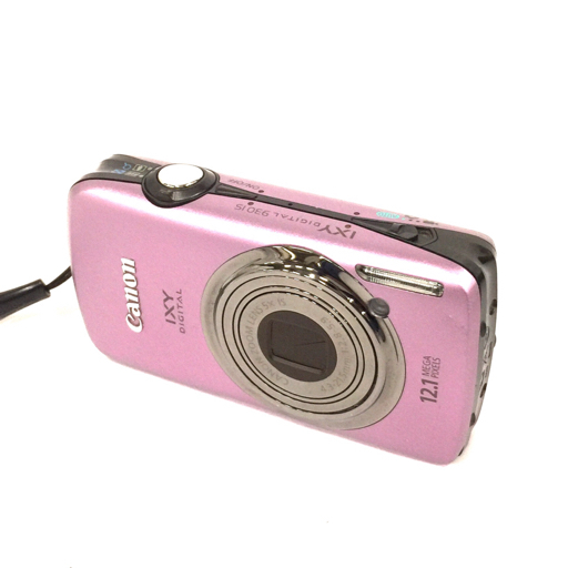 1円 Canon IXY DIGITAL 930 IS 4.3-21.5mm 1:2.8-5.9 コンパクトデジタルカメラ パープル C281337-1_画像1