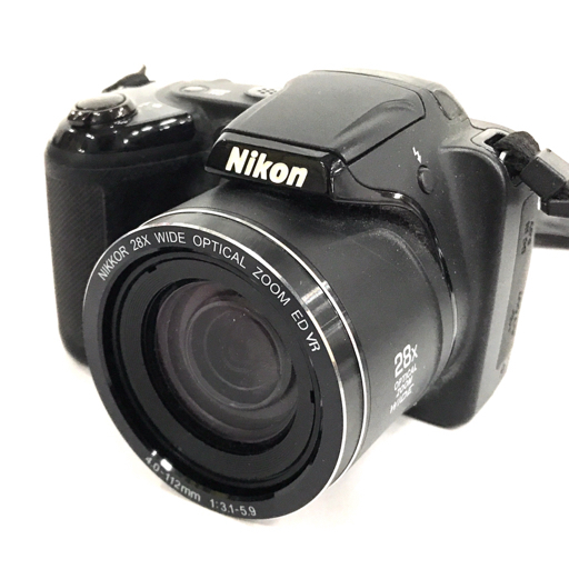 Nikon COOLPIX L340 4.0-112mm 1:3.1-5.9 コンパクトデジタルカメラ ブラック QG125-56_画像1