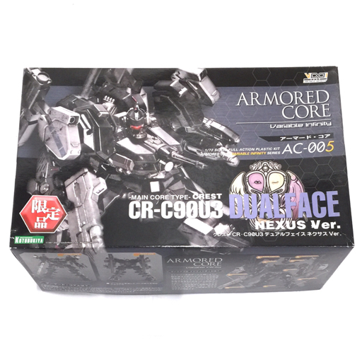 未組立 コトブキヤ アーマードコア CR-C90U3 デュアルフェイス ネクサス Ver. 限定品 プラモデル QG125-31_画像1