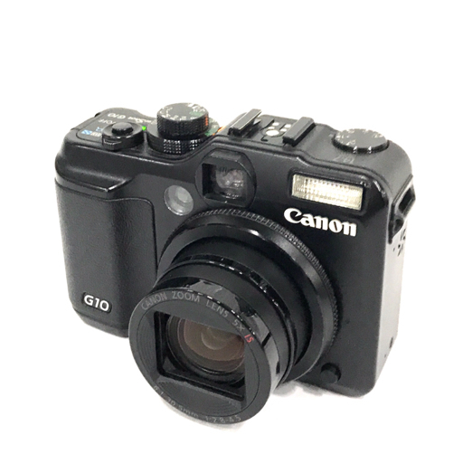 Canon Power Shot G10 6.1-30.5mm 1:2.8-4.5 コンパクトデジタルカメラ 光学機器_画像1