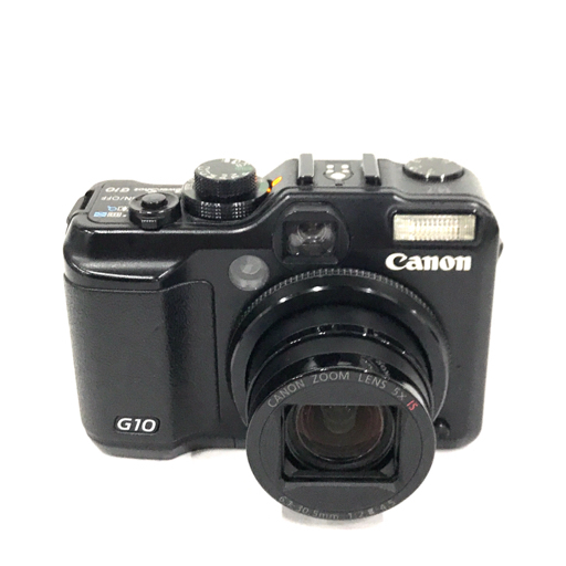 Canon Power Shot G10 6.1-30.5mm 1:2.8-4.5 コンパクトデジタルカメラ 光学機器_画像2