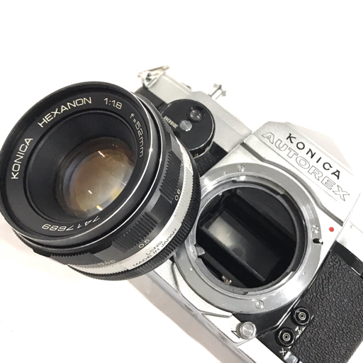 KONICA FS AUTOREX FTA HEXANON 1:1.8 52mm フィルムカメラ レンズ まとめセット コニカ QG125-58_画像10