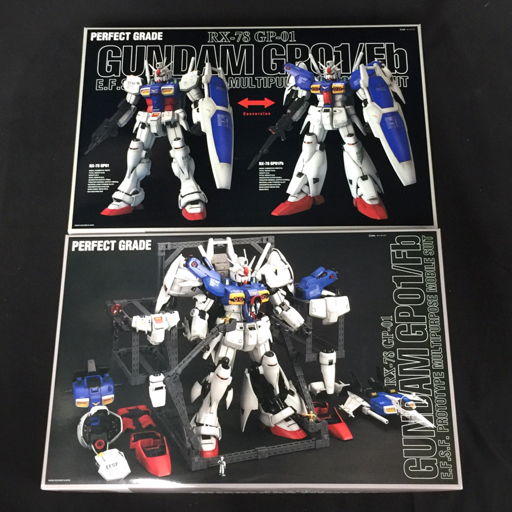 美品 PG 1/60 機動戦士ガンダム 0083 ジオンの残光 ガンダム試作1号機 GP01 フルバーニアン 未組立品 プラモデル_画像5