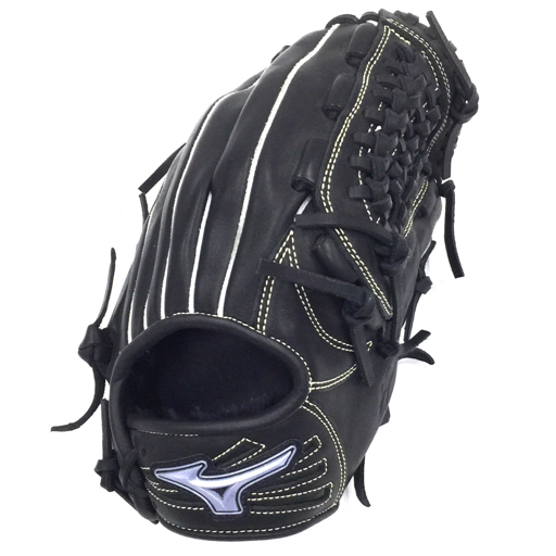 1円 ミズノ 少年野球 軟式 グラブ グローブ Diamond Ability 野手用 右投げ用 ブラック 黒 MIZUNO_画像2