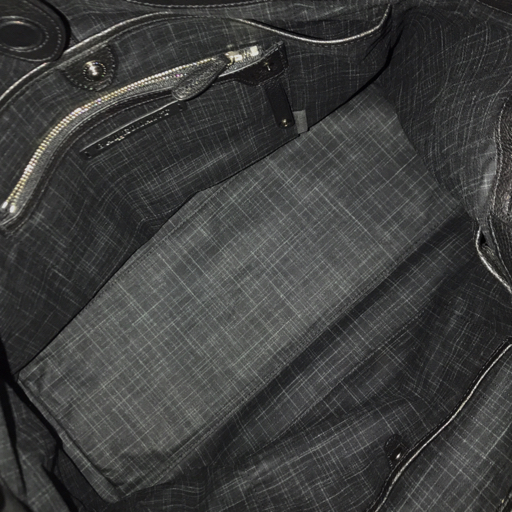 美品 ガレリアント トートバッグ ビジネスバッグ 鞄 マグネット式 メンズ ブラック系 黒系 タグ付き GALLERIANT_画像7