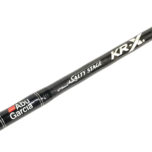 1円 Abu Garcia SALTY STAGE KR-X SBFC-682SULT-PG-KR ベイトロッド 2ピースロッド アブガルシア_画像1