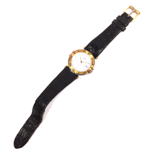 オメガ コンステレーション デイト クォーツ 腕時計 ホワイト文字盤 未稼働品 ブランド小物 ファッション小物 OMEGA_画像4