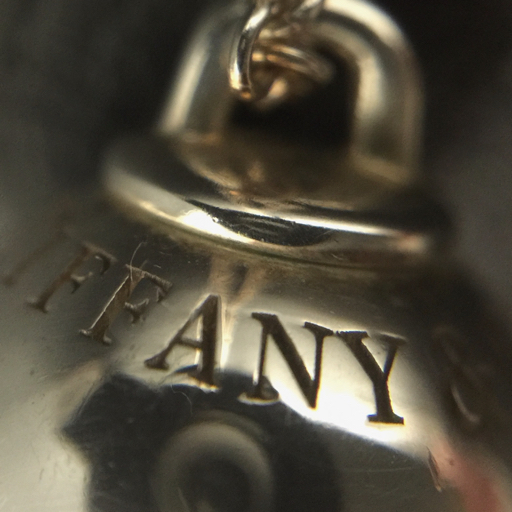 ティファニー ハードウェア ボール ネックレス シルバー 925 全長約50cm 総重量約6.6g 付属品有り Tiffany＆Co._画像3