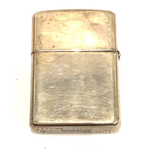 ジッポ オイルライター スターリング シルバー 2012年製 プレーン 喫煙具 喫煙グッズ ライター ZIPPO QR125-377_画像2