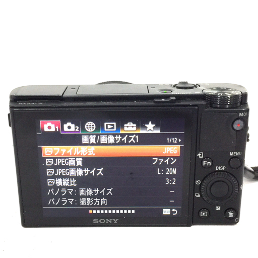 1円 SONY Cyber-Shot DSC-RX100M6 コンパクトデジタルカメラ C031612_画像2
