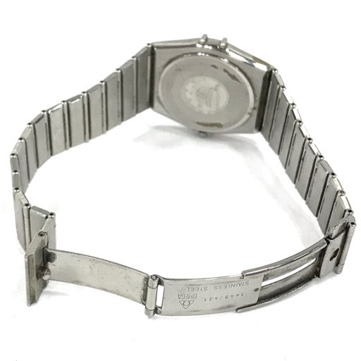 オメガ コンステレーション デイト クォーツ 腕時計 シルバーカラー文字盤 メンズ ファッション小物 OMEGA_画像8