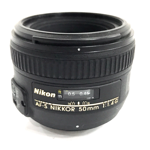 Nikon AF-S NIKKOR 50mm 1:1.4 G カメラレンズ Fマウント オートフォーカス QG011-89_画像2