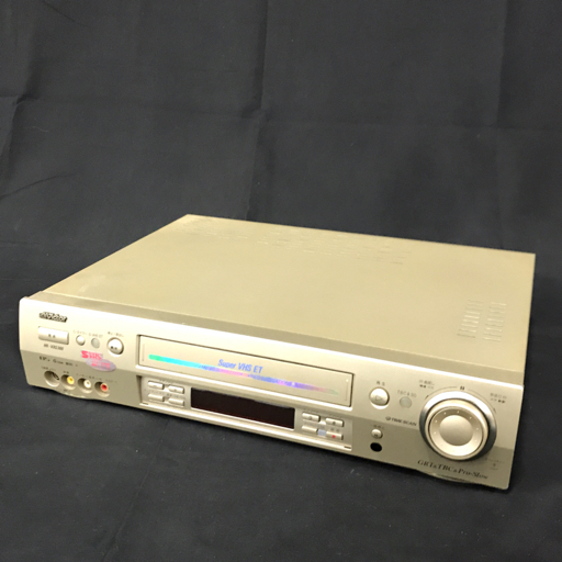 Victor HR-VXG300 ビデオ カセット レコーダー S-VHS ビデオデッキ 映像機器_画像1