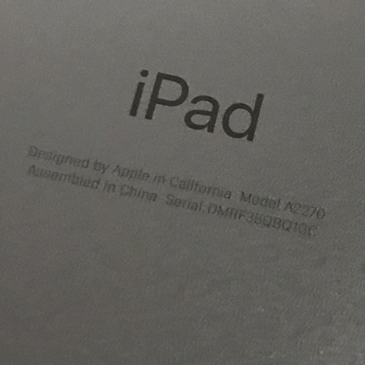 1円 Apple iPad 第8世代 MYL92J/A 10.2インチ Wi-Fiモデル 32GB スペースグレイ タブレット 本体_画像5