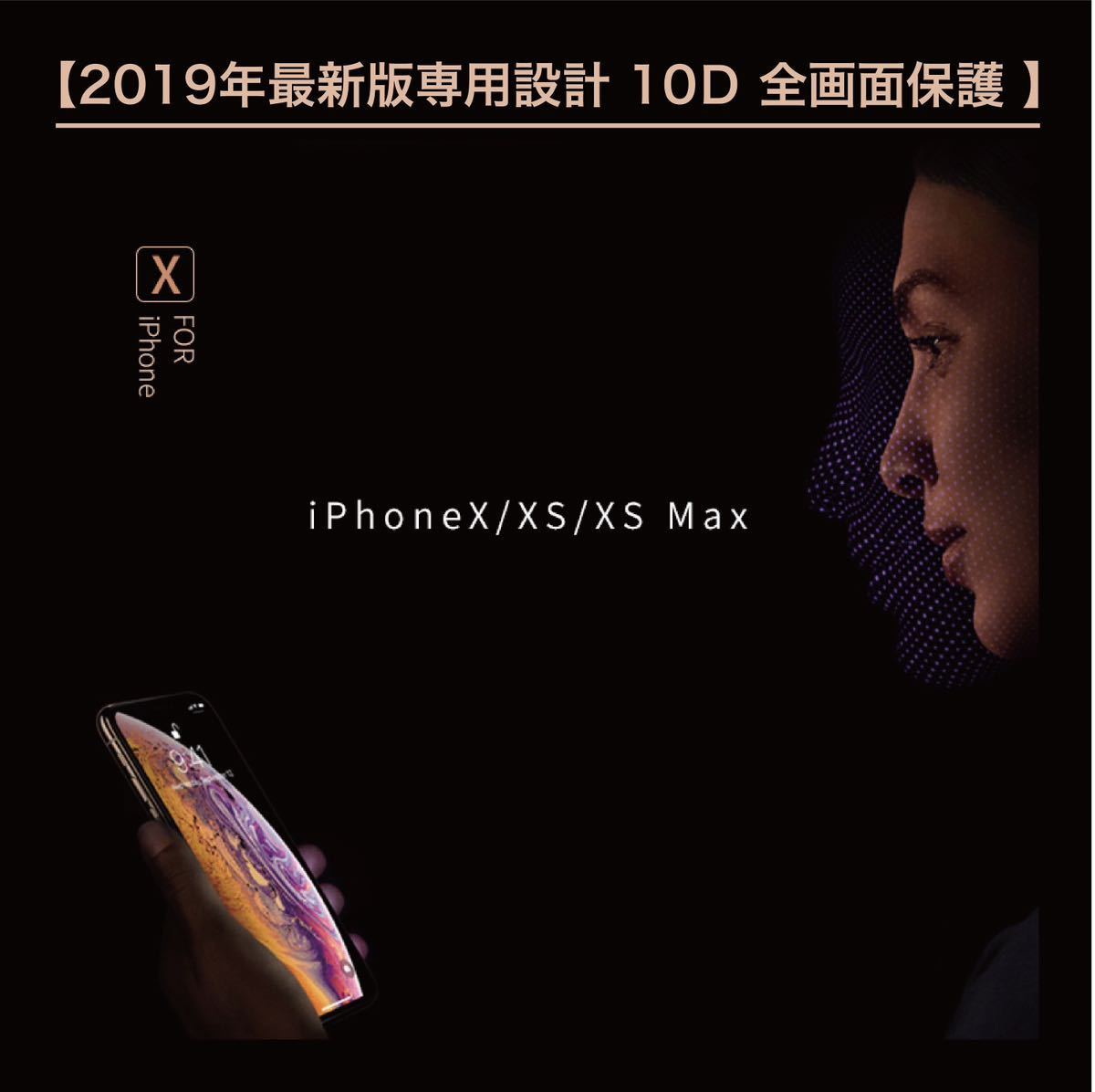 iPhone13Pro/13mini/12/12Pro/13ProMax覗きに防止ガラスフィルム 全面強化保護ガラスフィルム(最高触感/高光沢) の画像5
