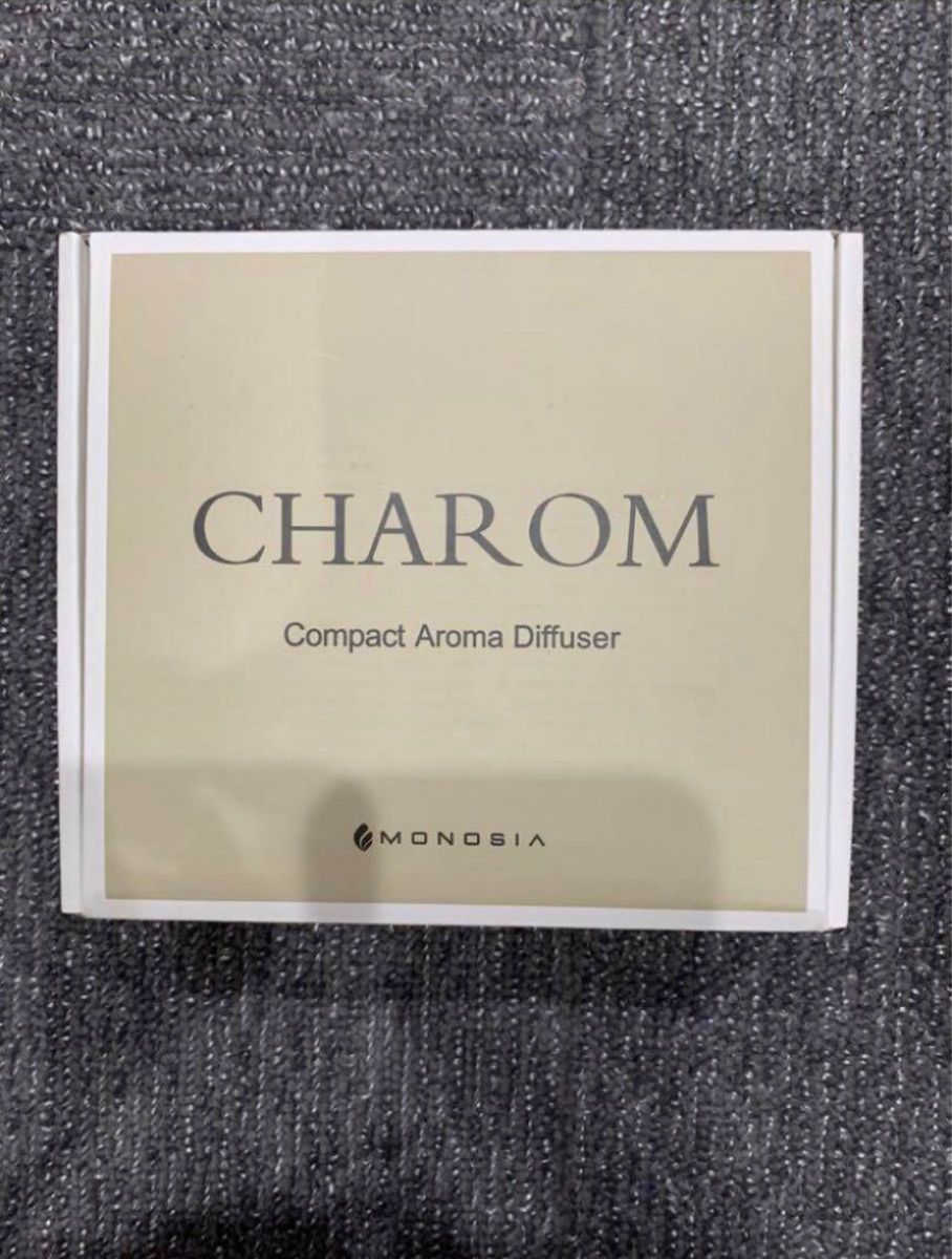 CHAROM コンパクトアロマディフューザー 加湿器卓上70ml ライト付き