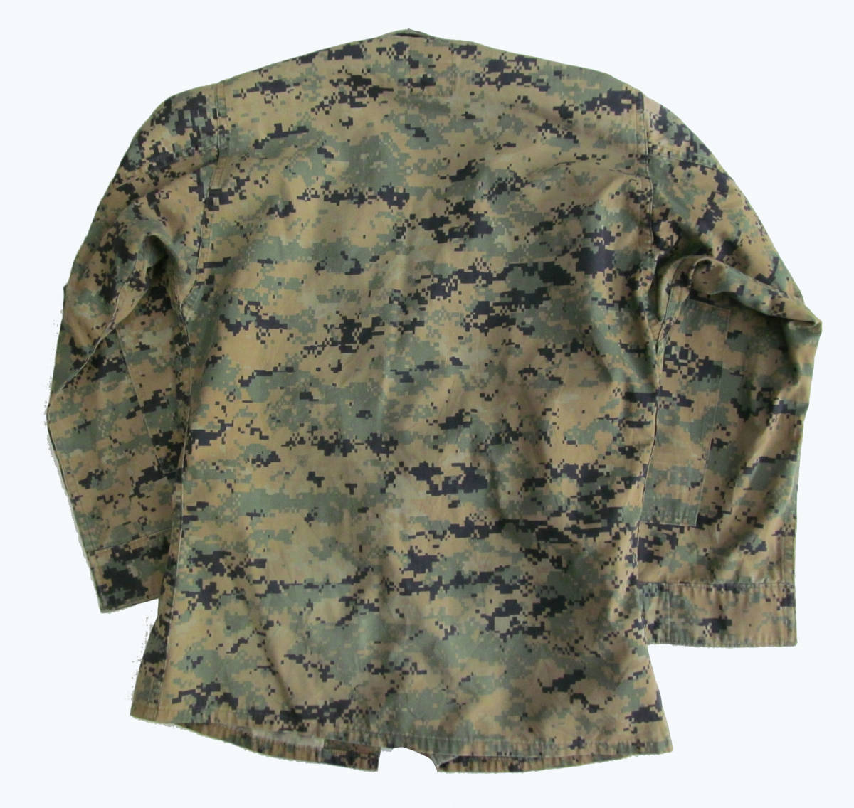 米軍実物 マーパット 迷彩 カモフラ ミリタリージャケット コンバットジャケット S-REG d40_画像2