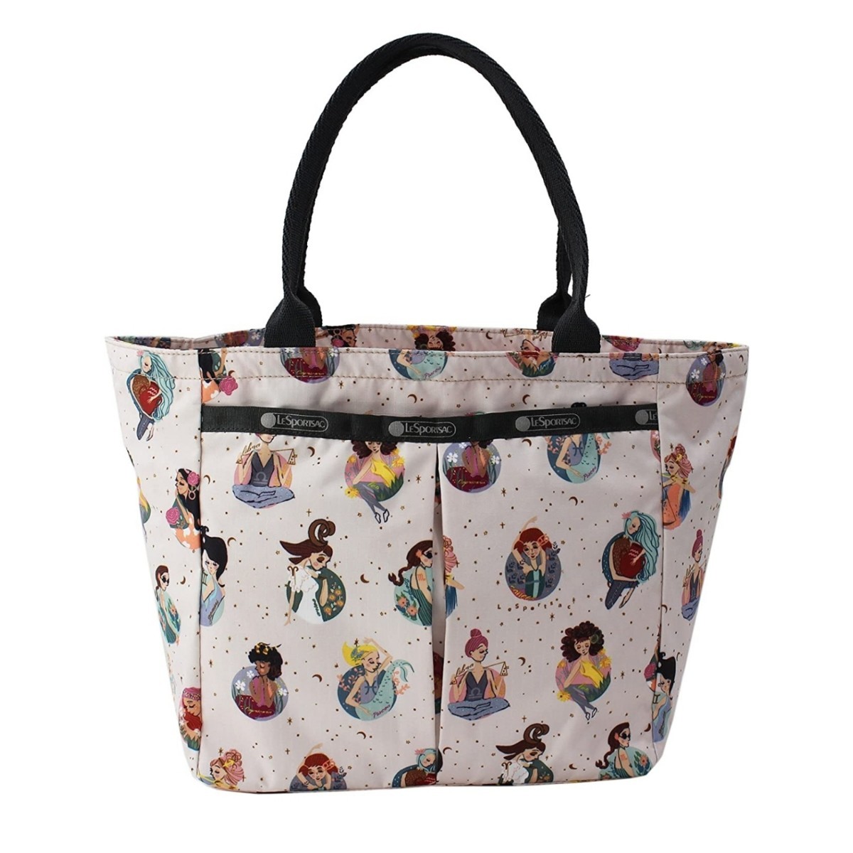 LeSportsac レスポートサックSMALL EVERYGIRL TOTE ASTRO GIRLS 7470 E144 1個/レスポ/#エブリガール/トート/舟形/星座/パラシュートクロス