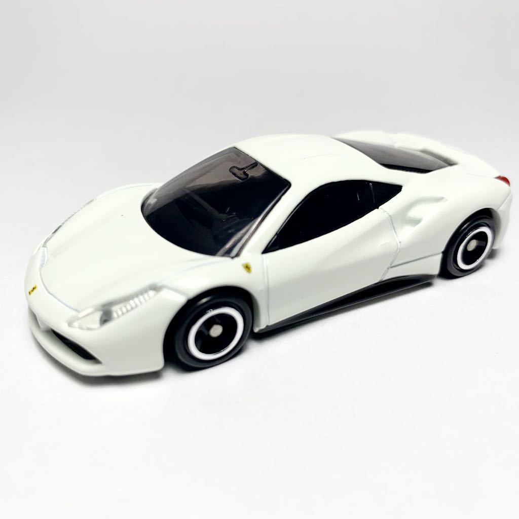  原文:100円～【トミカ】 フェラーリ 488GTB Ferrari BIANCO AVUS 新品未使用