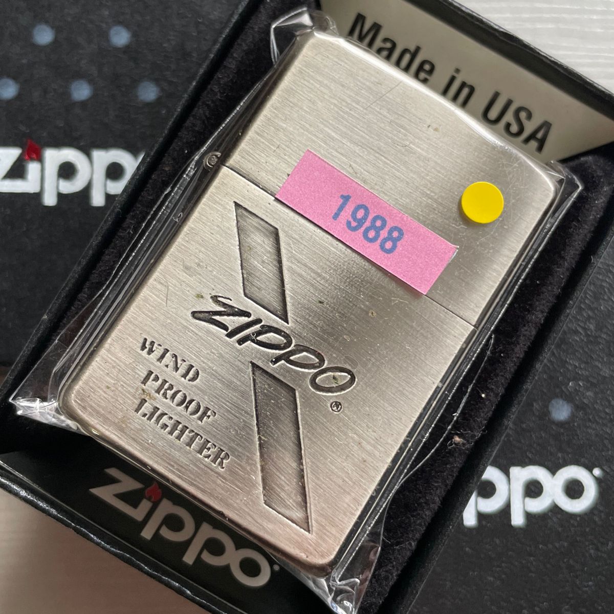 【OH済美品】zippo 1988年 vintage オリジナルジッポーロゴ オイルライター