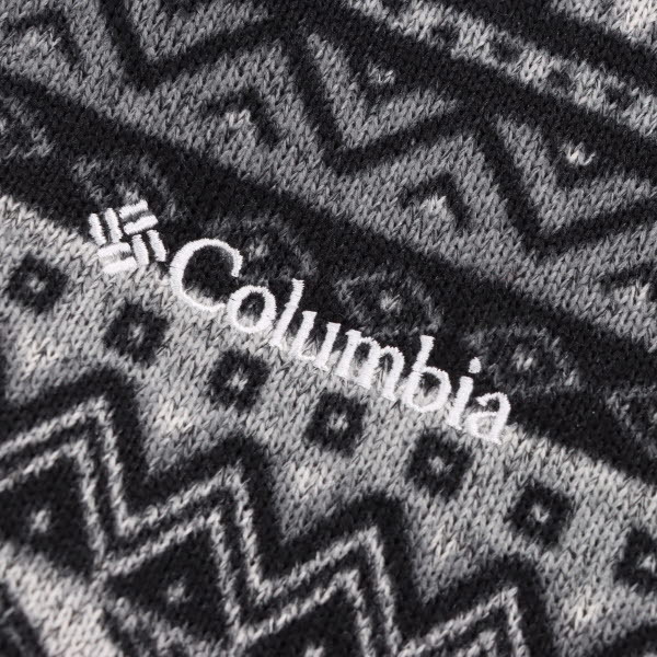 【美品】columbia/コロンビア ラヴェルリッジ フルジップジャケット PM3823 メンズ フリース 長袖 L 黒 グレー [NEW]★51KC12_画像3