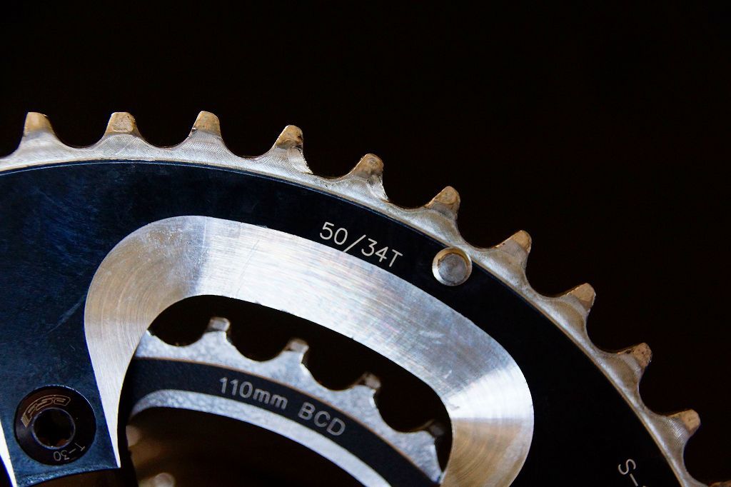 FSA K-Force Light Road Crank カーボンクランク 50/34T　動作良好_画像3