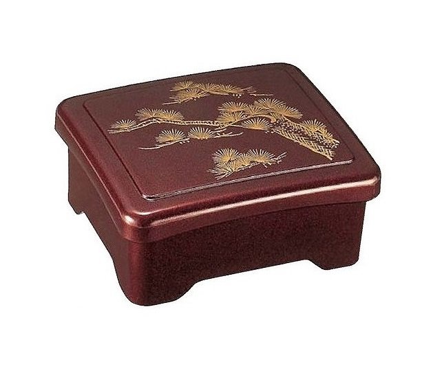 ☆業務用漆器丼重光月溜パール松内朱塗50個うな重・かつ重 ☆業務用漆器丼重光月溜パール松内朱塗50個うな重・かつ重