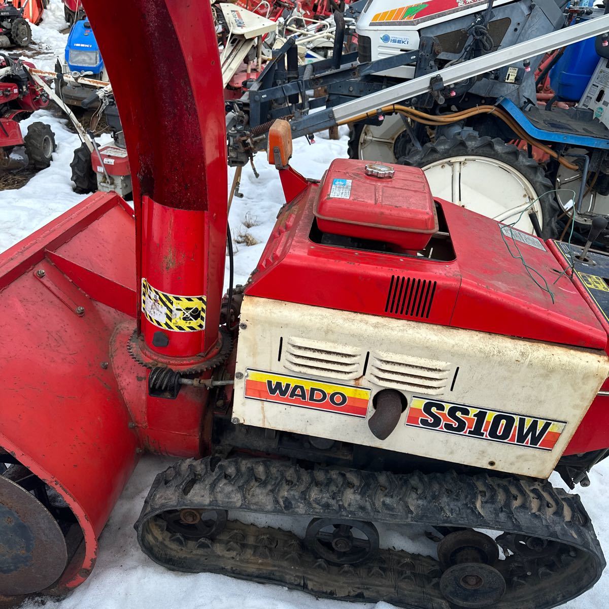 Yahoo!オークション - WADO SS10W 除雪機 セルスタート クローラ Yahoo!オークション - WADO SS10W 除雪機 セルスタート クローラ