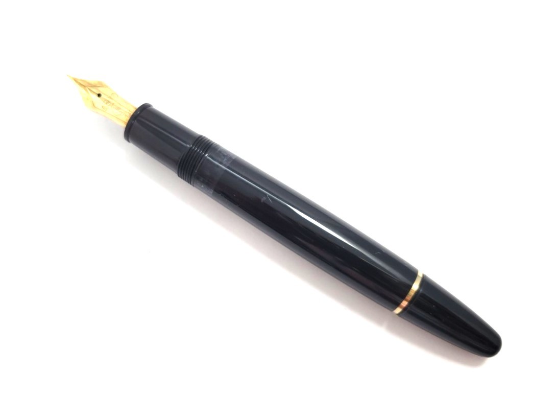 ■【ジャンク品】MONTBLANC/モンブラン マイスターシュテュック No.146 万年筆 ペン先 4810 14C 筆記用具 文房具 (43112IR3)_画像7