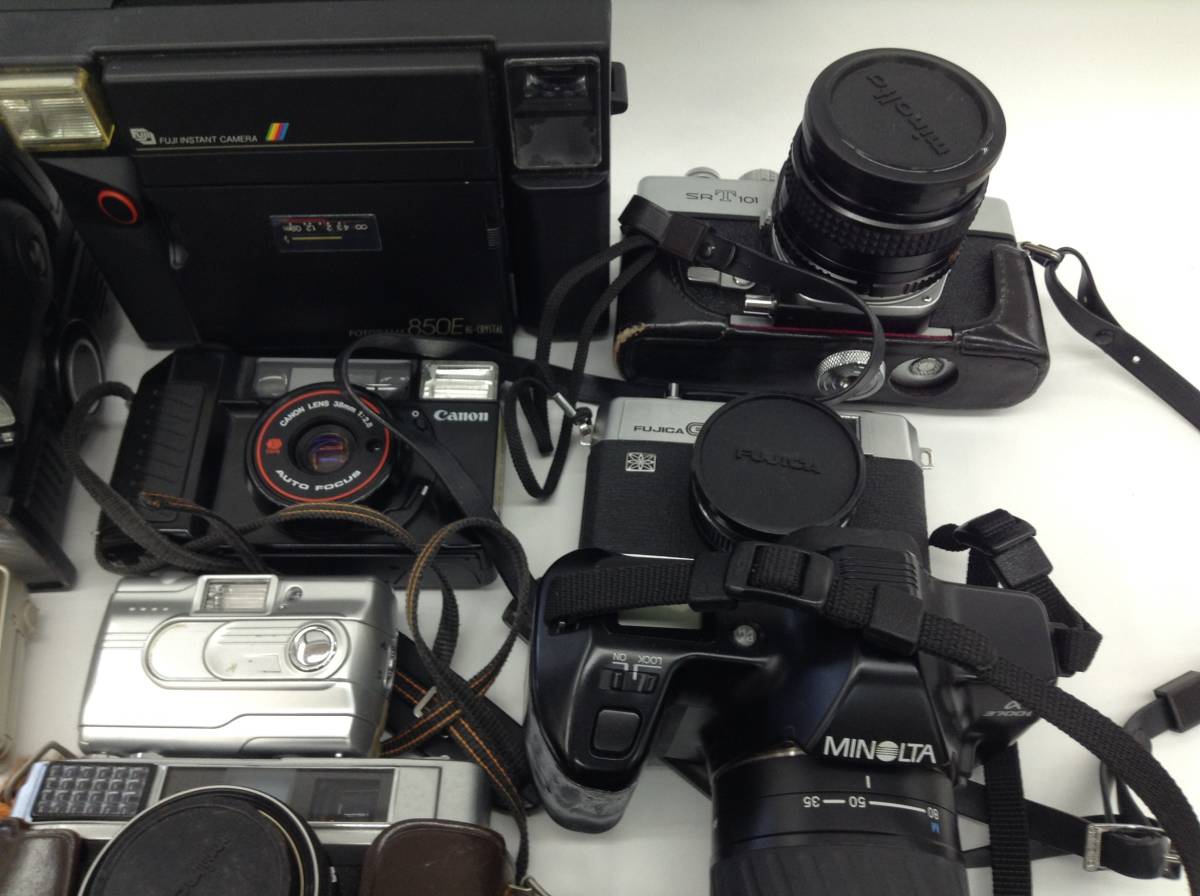 デジタルカメラ デジカメ まとめ 大量 約21個 デジカメまとめ Nikon minolta Canon S2IS SRT101 一眼レフ ビデカメ（0-0.Z）L-23 SS P2_画像4