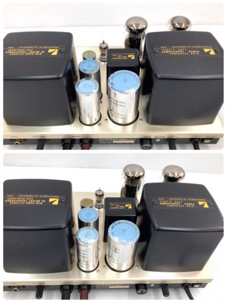 LAXMAN MB88 tube amplifier 2 pcs. set ULTIMATE operation verification settled ultimate rare amplifier Yupack [120sa chair ] Nara prefecture departure (36-50.WN-1)L-23