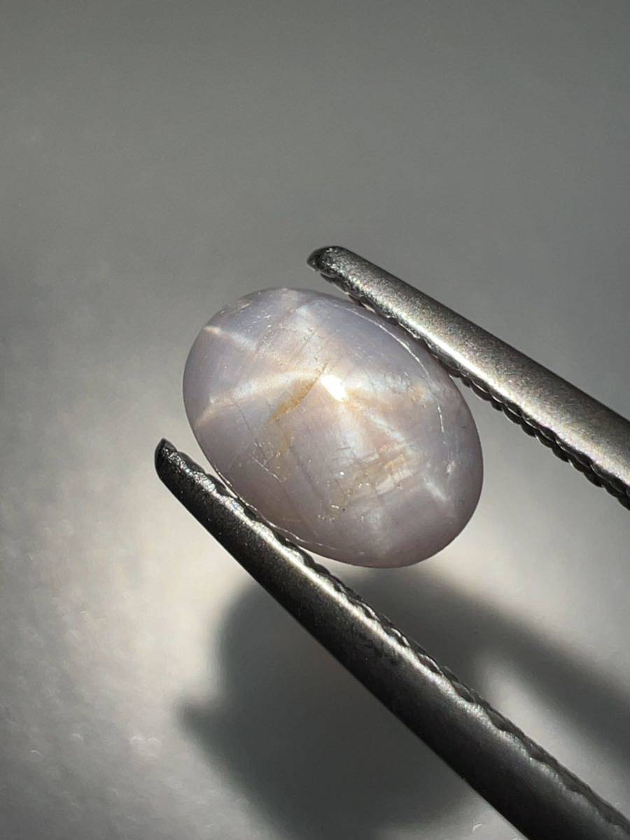 [ see cut . goods ] Star sapphire loose 1.1ct KS300-900