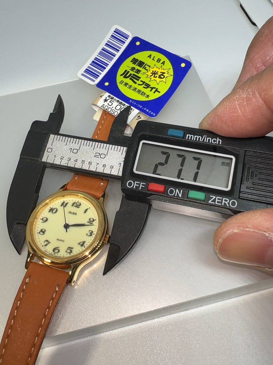 「時計店閉店処分品」SEIKOアルバ腕時計　KSMT-82_画像10