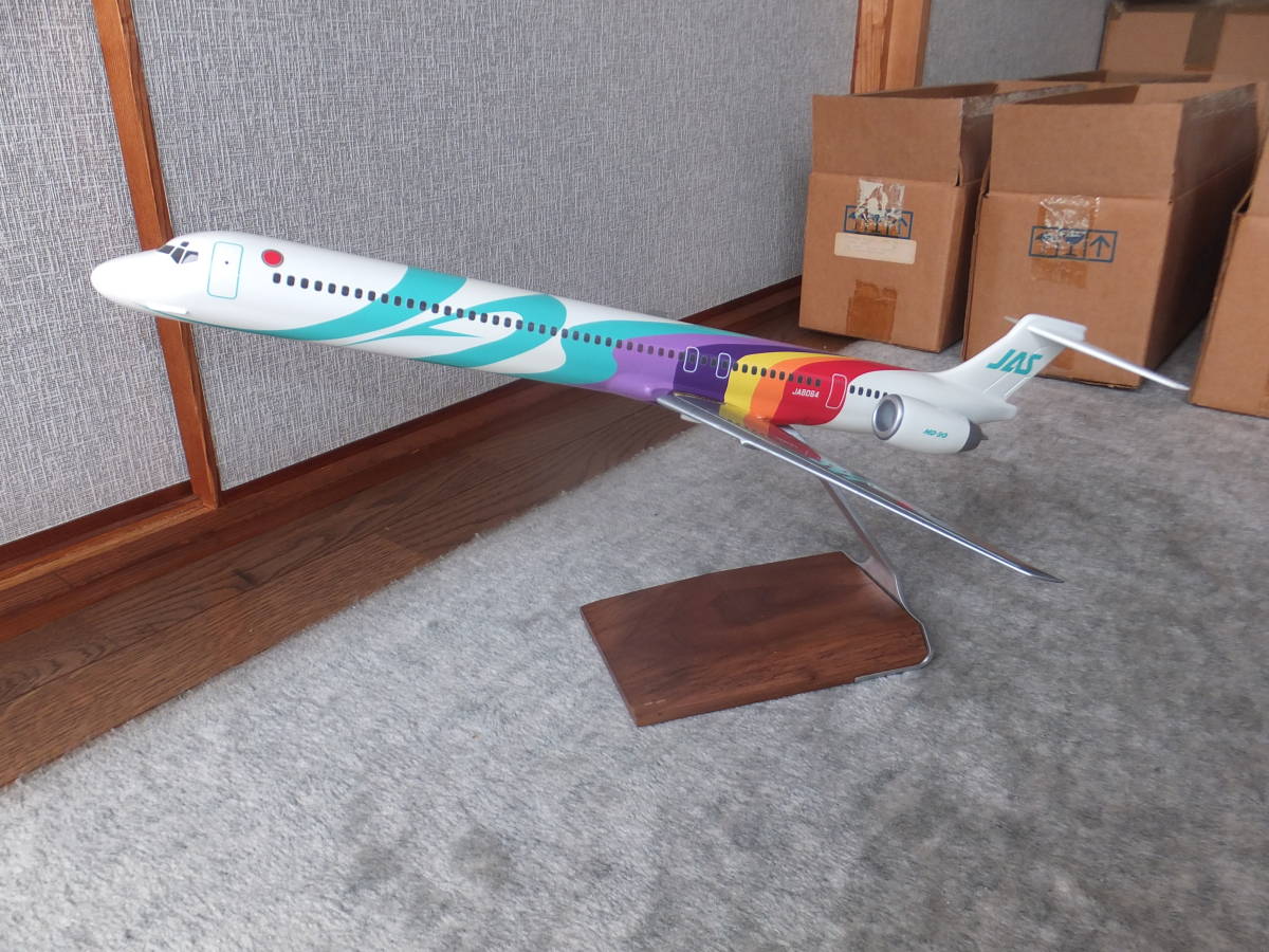 パックミン 日本エアシステム Pacmin JAS MD-90 レインボーカラー 1
