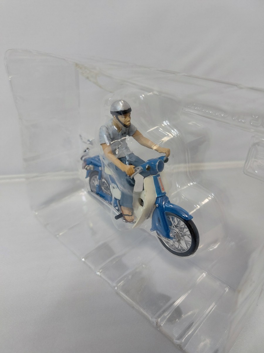 F-toys エフトイズ MOPED COLLECTION モペットコレクション 01A ホンダ スーパーカブ C50 1/24スケール_画像4