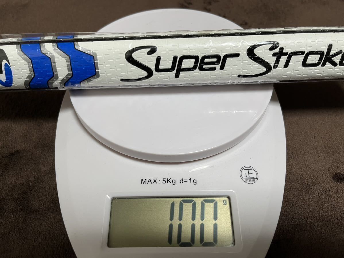 最安値 ブルー 青 カウンターコア SuperStroke スーパーストローク Mid Slim 2.0 ゴルフ パターグリップ 衝撃吸収 粘着性 滑り止め_画像5