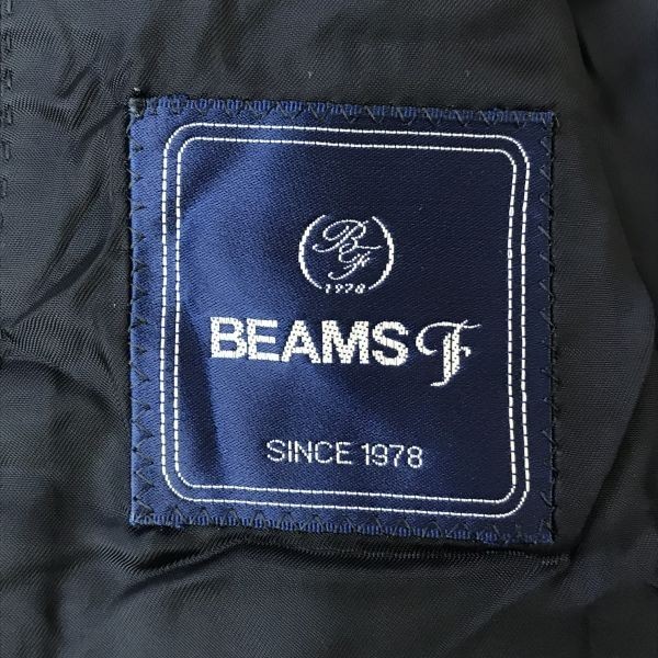 Made in Japan☆ビームスF/BEAMS F☆ストライプ柄/スーツ/テーラードジャケット【メンズ95/M程度/紺/NAVY/秋冬】総裏地/Jackets◇cBH267_画像7