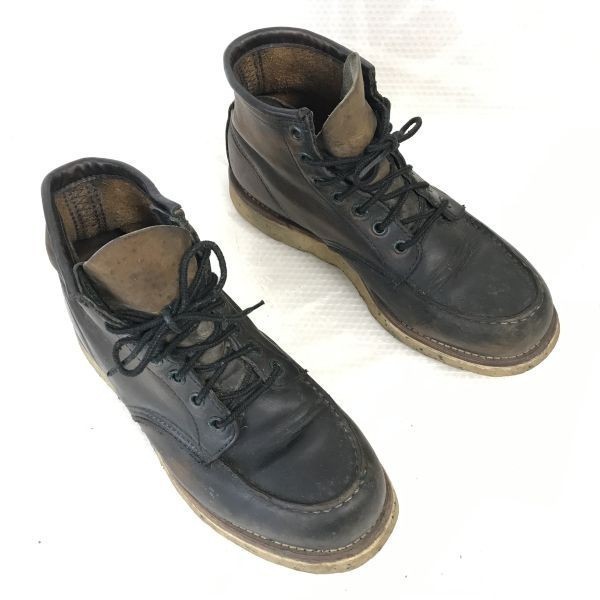 Rare!1997年製☆REDWING 875☆Irish Setter/P8/97/犬刻印/ワークブーツ【6.5E/24.5/茶/BROWN】90s/Vintage/レッドウイング/Shoes◇cWB101-7