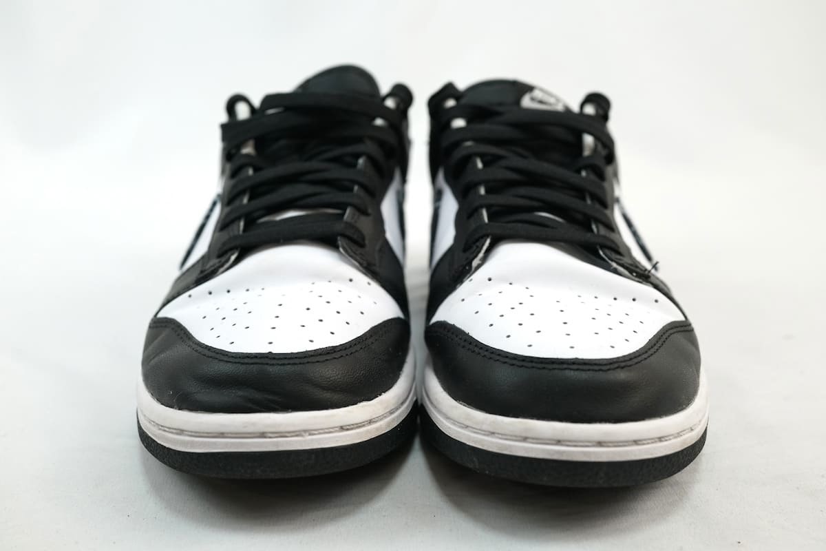 中古 Nike WMNS Dunk Low ESS Black Paisley ナイキ ウィメンズ ダンク ロー ESS ブラックペイズリー ブラックホワイト27.5cm DH4401-100_画像3