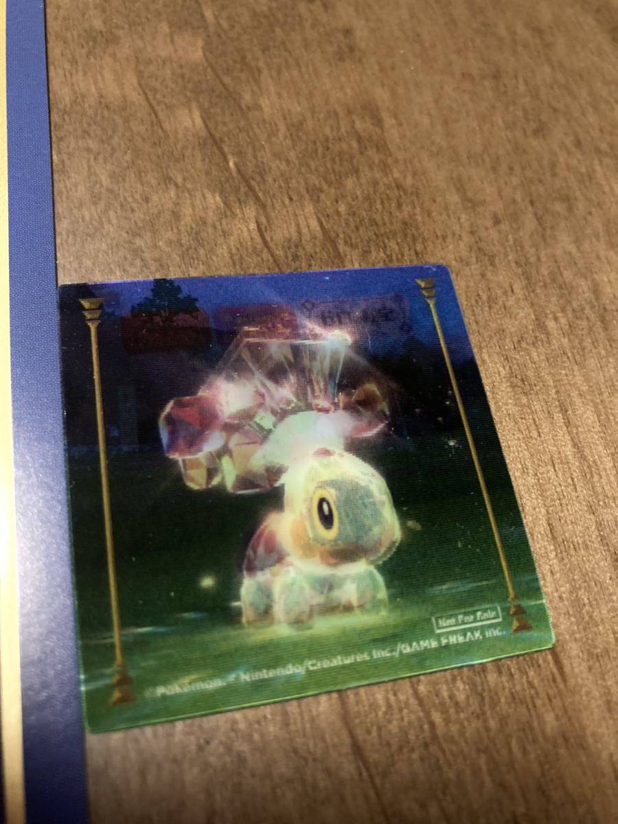 ポケモン藍の円盤発売記念ポストカード&きらめくステッカーセット_画像3