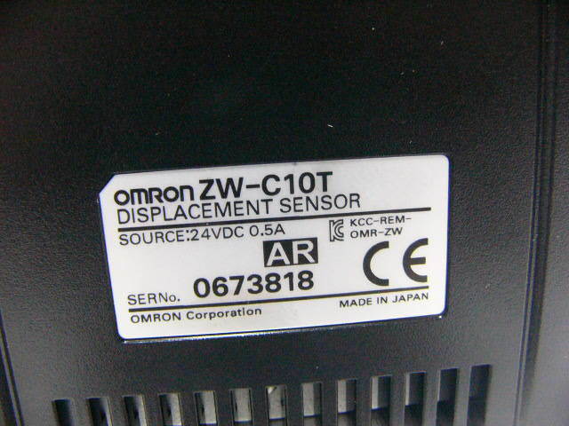 Yahoo!オークション - 動作保証 OMRON ZW-C10T ファイバ同軸変位 Yahoo!オークション - 動作保証 OMRON ZW-C10T ファイバ同軸変位