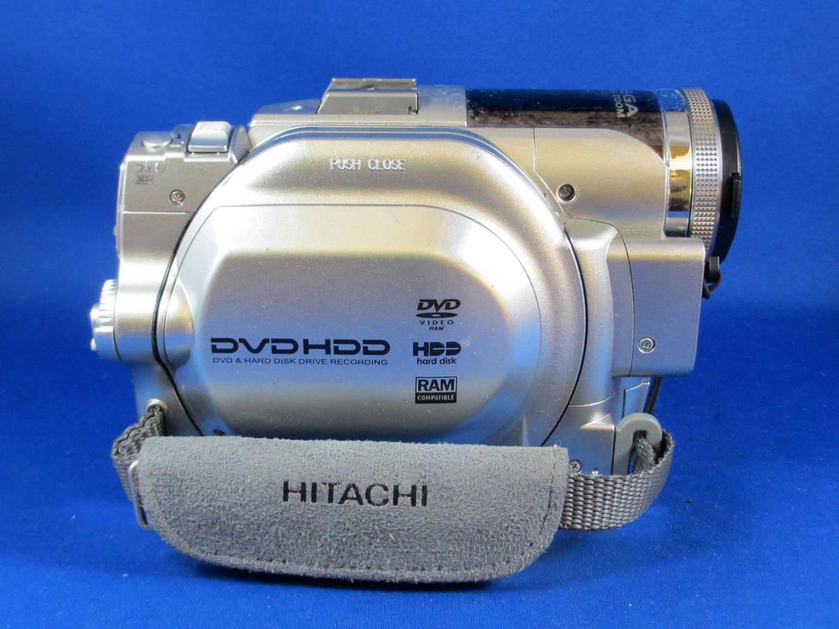 動作保証 完動品 HITACH Wooo DZ-HS303 ハイブリッドデジタルビデオカメラ HDD+DVD 美品_画像3